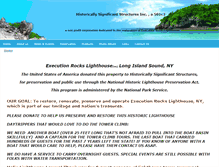 Tablet Screenshot of lighthouserestorations.org